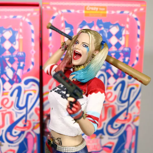 Harley Quinn DC Suicide Squad 1:6 12" Clothed Figure Figurine Crazy Toys Statue