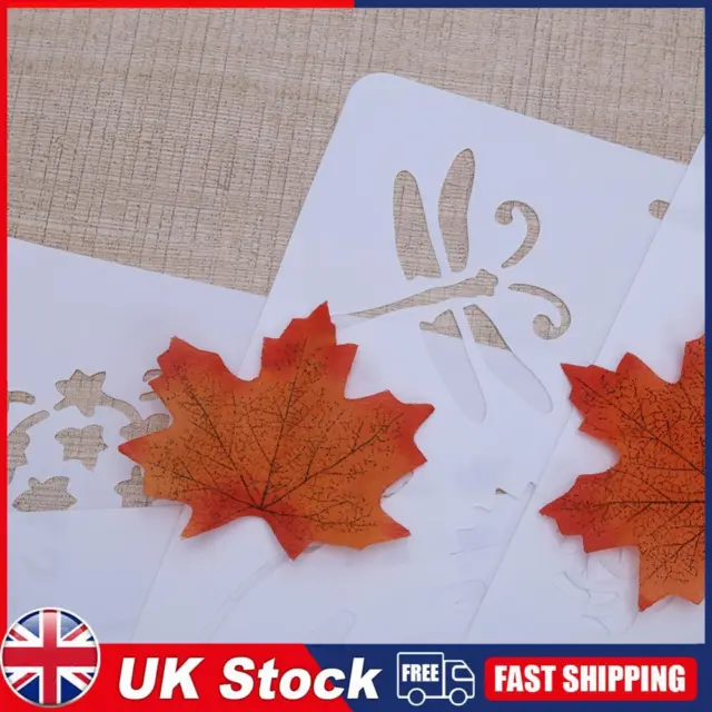 DIY Crafts Layering Stencil Templates Painting Scrapbooking Paper Cards