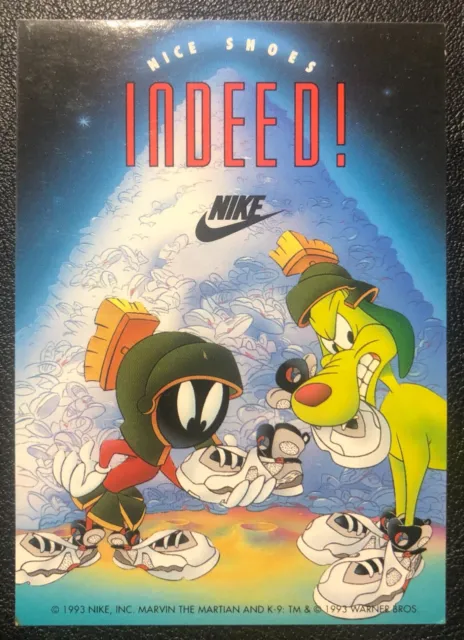 MARVIN THE MARTIAN 1993 Nike Space Jam Nice Shoes Indeed Basketball ...