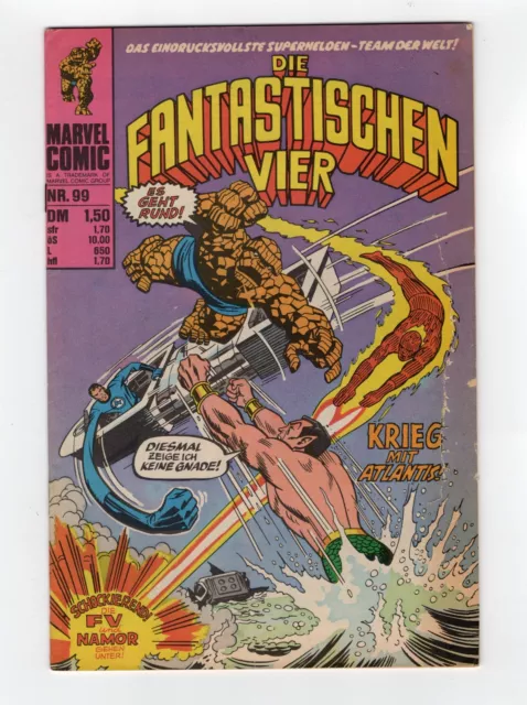 1970 Marvel Fantastic Four #103 & Daredevil #38 App Sub-Mariner Rare Key German