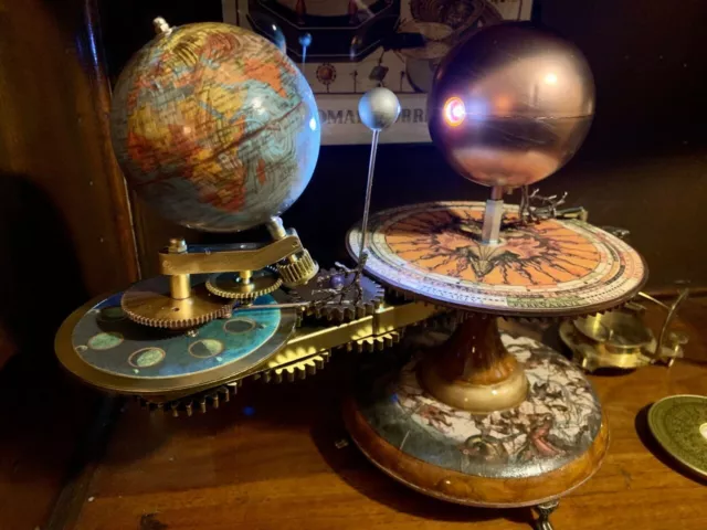 Flash Sale Dragons & Sea Serpents Orrery Medieval Solar System Model Astronomy