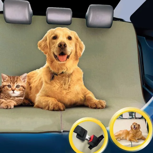 AUTO SITZBEZUG PASSEND für Hunde und Katzen Wasserdicht Tier Haar