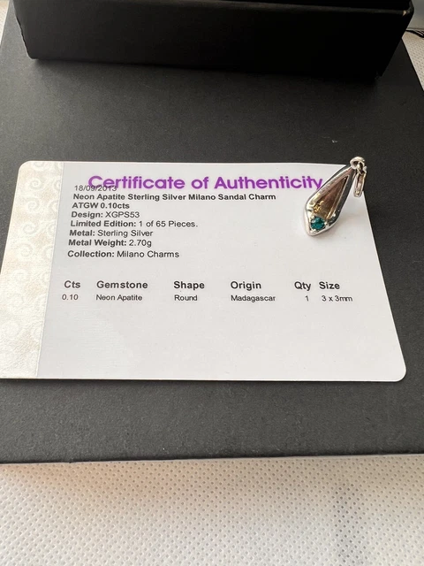 Gemporia charm bracelet sale