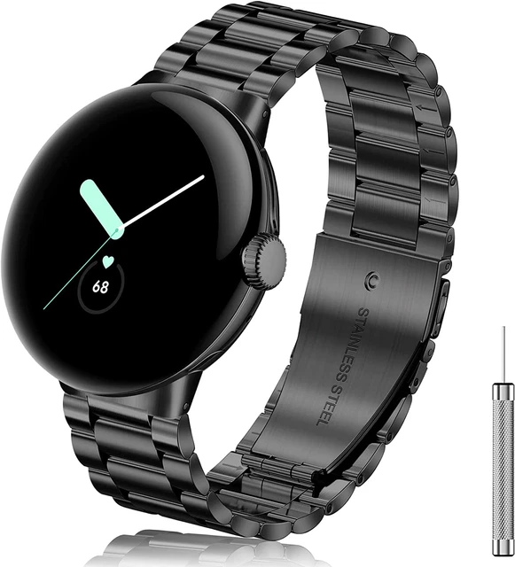 Stainless Steel Metal Wristband Band for Google Pixel Watch 2022 Men Women