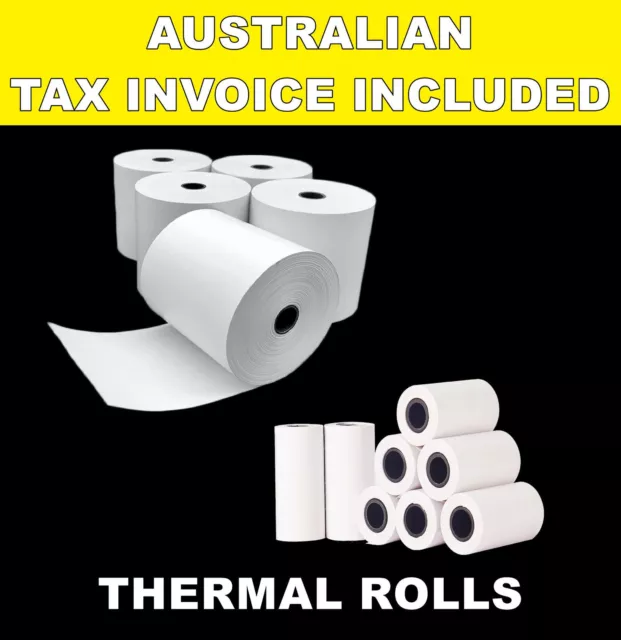 POS Thermal Paper Cash Receipt Rolls 57x34mm 57x40mm 57x57mm 80x80mm 57mm 80mm