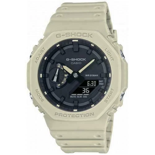 Orologio CASIO G-SHOCK Originale Beige GA-2100-5AER Resistente Sportivo Unisex