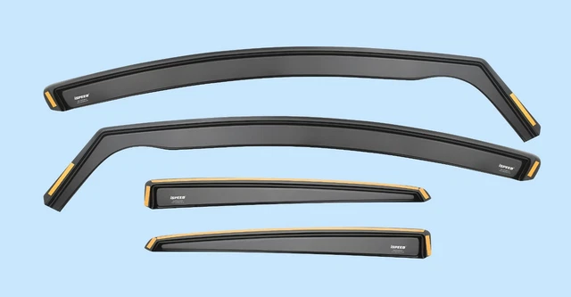 Wind Deflectors For VW GOLF 7 mk7 HATCHBACK 2012-2019 4-pcs ISPEED TINTED