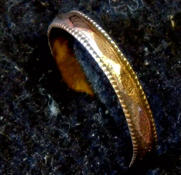 Complete Bronze Ornate finger ring -  ARMADA shipwreck SANTA MARIA DE LA ROSA