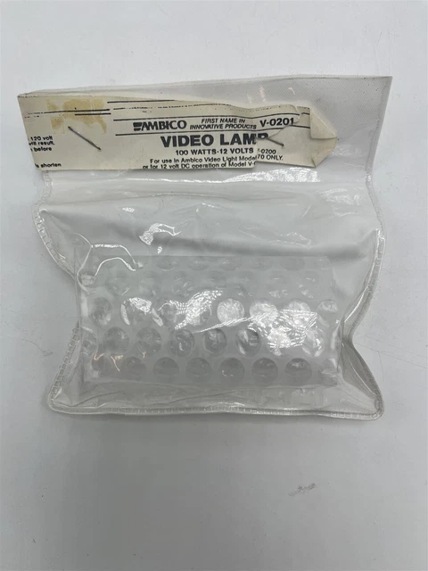 Video Lamp 100 watt 12 volts