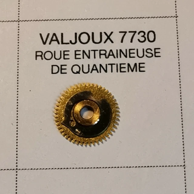 Roue De Moyenne Pour Mouvement Valjoux 61 - Pièce Neuve Sans étiquette - Horlogerie Mécanique Vintage