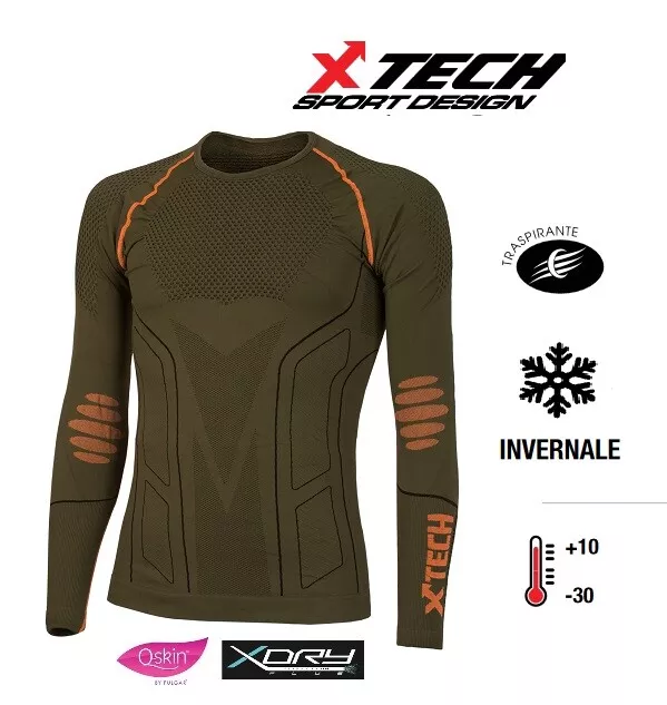 Maglia XTECH Tecnica Termica X-TECH EVOLUTION -30° Thermal Shirt Made in Italy