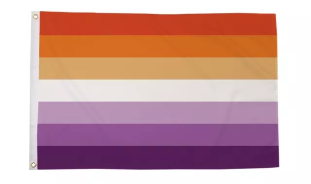 Lesbian Sunset Stripes Flag 3 x 2 FT LGBTQ Pride