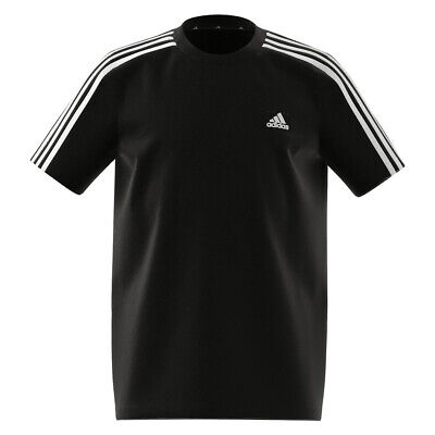 Adidas T-Shirt Logo Classics 3 Stripes Bambini Ragazzi Maglietta Unisex Gn3995