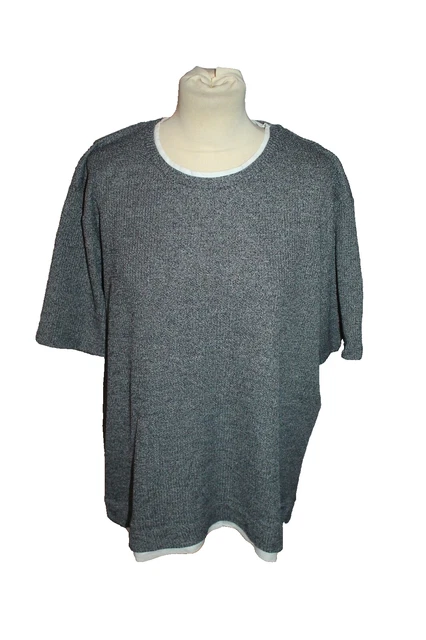 Pull Tunique Zara – Femme T. 38/40 – Mélange Noir, Jaune Et Beige