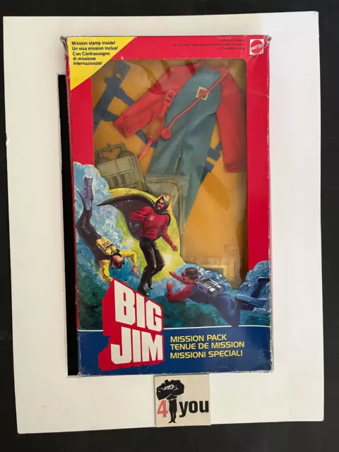 Mib Moc Misb Big Jim Adventure Sets Undersea Adventure Diver # 9396