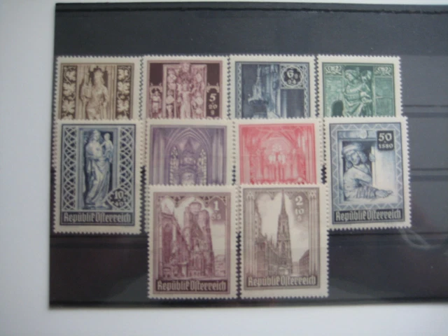 Österreich 1946, 2 postfrische Sätze