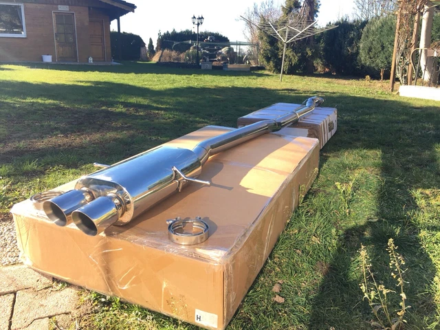 Novus Marmitta Sportiva Race Sound Gruppo N | Terminale 76 Mm, Omologata CE Per Auto | Facile Montaggio - 6