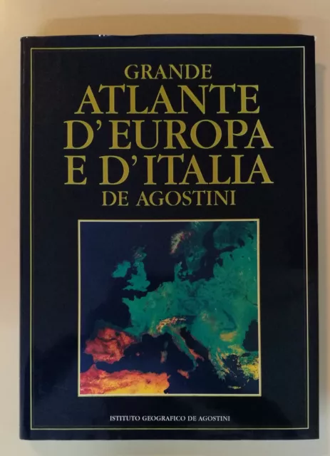 Grande Atlante D'europa E D'italia De Agostini