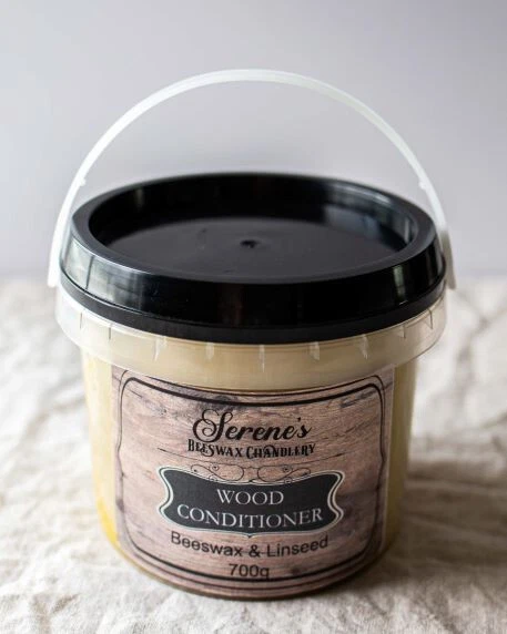 Wood Conditioner | Beeswax and Linseed Oil | 700G Tub