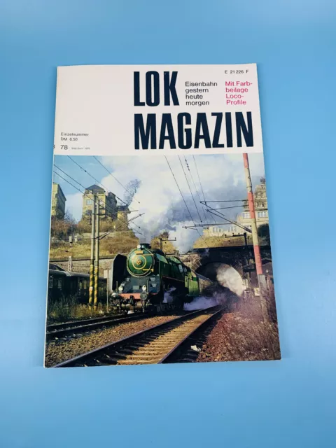 Lok Magazin Ausgabe 78 Mai Juni 1976 Wolfgang Messerschmidt