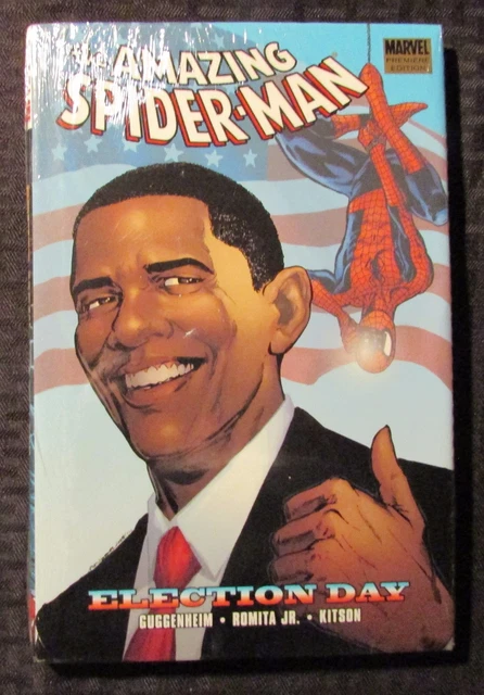 2009 Amazing SPIDER-MAN Election Day - Hardcover TPB - (Sealed)