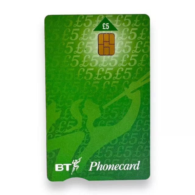 UK Phone Card - BT British Telecom Phonecard RARE VINTAGE 2000 Green