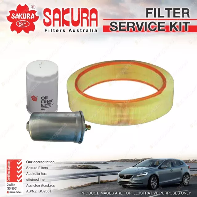 Oil Air Fuel Filter Service Kit for Mercedes Benz 260E W124 300SE 300SEL W126