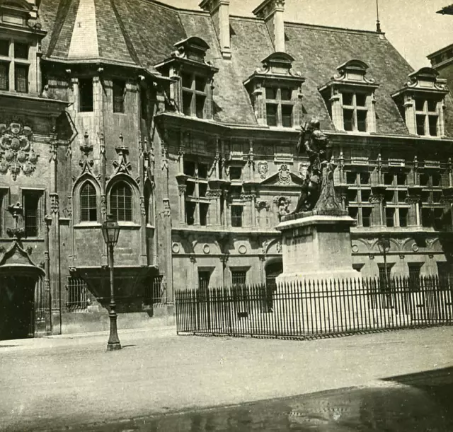 France Grenoble Courthouse Instantaneous old Stereo SIP Photo 1900