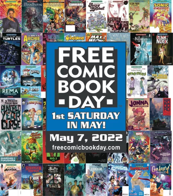 FREE COMIC BOOK DAY (FCBD) 2022 - Select Singles or Sets