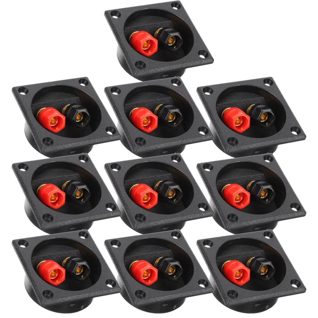 10 Pcs Wire Cup Connector Audio Junction Box Car Speaker Terminal