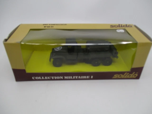 Miniature Solido 1/50, Camion GMC Transport Jerrican, Libye 1942, WW2, Neuf