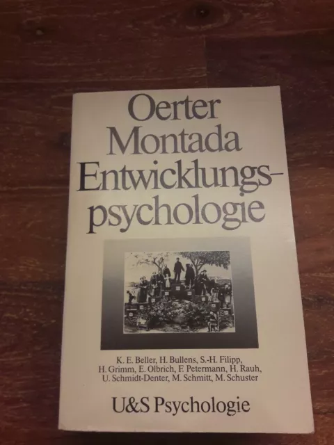 Entwicklungspsychologie. Oerter & Montada: