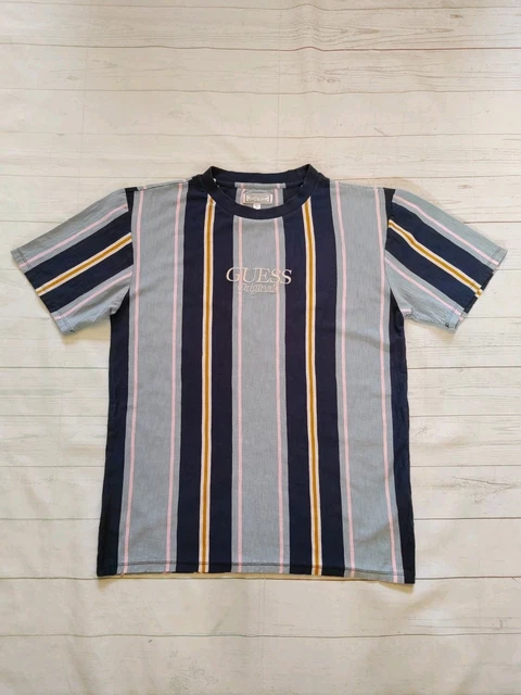 Camiseta Guess Hombre Outlet Camiseta Guess Originales De Rayas