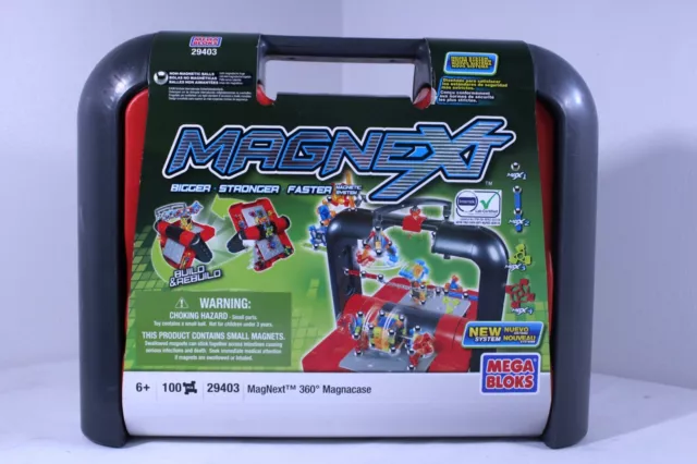MegaBloks Magnext Building Set -100 pcs - 360 Degree MangaCase