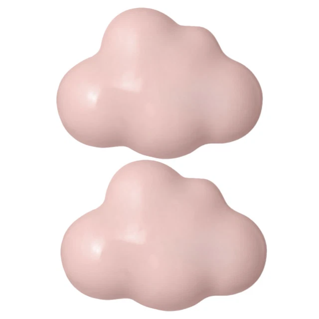 2 Pcs Furniture Handle Drawer Cabinets Handles Ceramic Cabinet