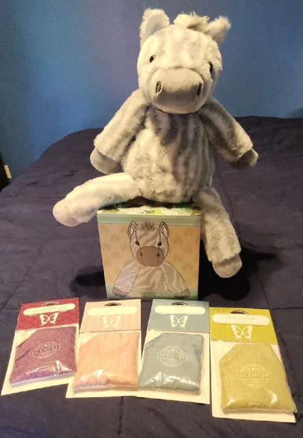 Scentsy Buddies Plus Scent Pak- All New- See Box For Variations -Ships Free-Rare