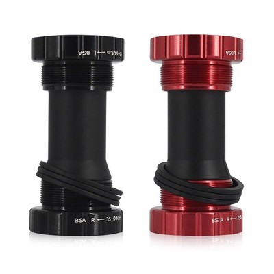 STAFFA INFERIORE Bicicletta a vite tipo 68/73mm filettatura BSA Mountain Bike Axis Cuscinetto Manovella Set 