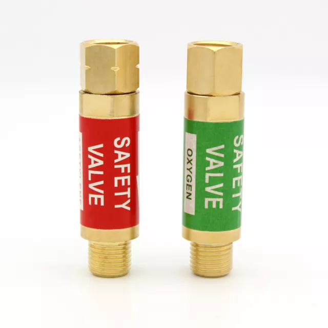 OXYGEN & ACETYLENE/PROPANE Flashback Arrestor Set, Regulator End 9/16