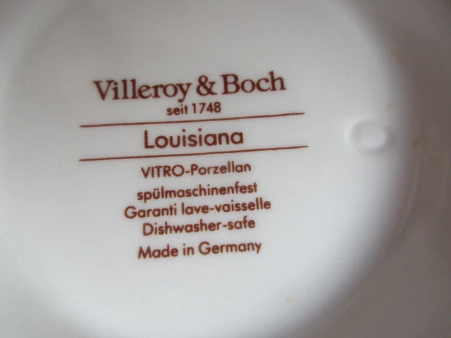 villeroy&boch louisiana pichet-carafe fleuri. 10