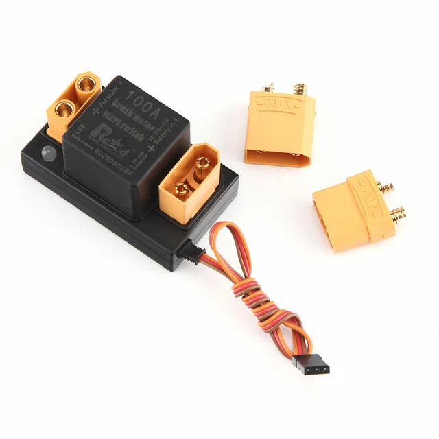 RCEXL 100A BRUSH Motor Start Electric Switch Relay For 35CC Above Engine Starter £29.99