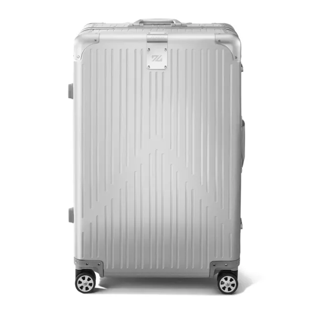 ZEBAR®ORIGINAL CHECK-IN L SILVER Trolley Alu83x52x31 Travel Suitcase Reisekoffer