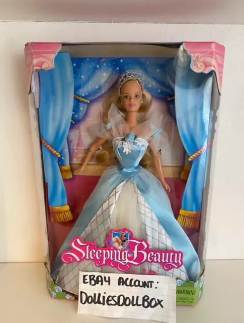 1998 Mattel Disney Sleeping Beauty Barbie Doll NRFB 👸🏼