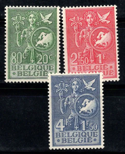 Belgique 1953 Mi. 976-978 Neuf ** 100% Jeunesse, allégorie