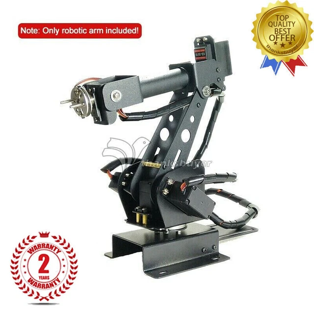 6-AXIS INDUSTRIAL MECHANICAL Arm Robot Arm 6 DOF Robotic Arm Only Arm ...