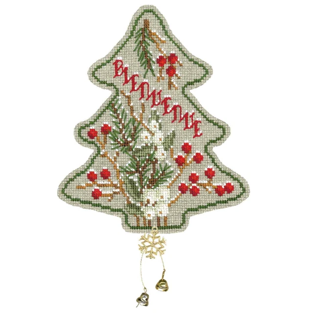 Kit Point De Croix Le Bonheur Des Dames 'Paris Luck' - 24,5x22,5cm - Neuf