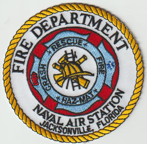Naval Air Station Jacksonville FL Rescue Fire Rescue patch
