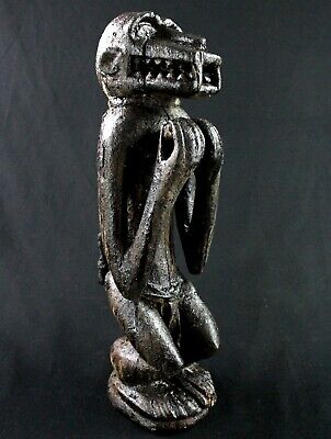 Art African - Authentic Figure Ape-Like - Monkey Mbotumbo Baoulé - 49 CMS