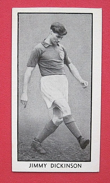 Berühmte Fussballer - D.c.thomson - 1 Karte - (Zauberer) - #12 Jimmy Dickinson