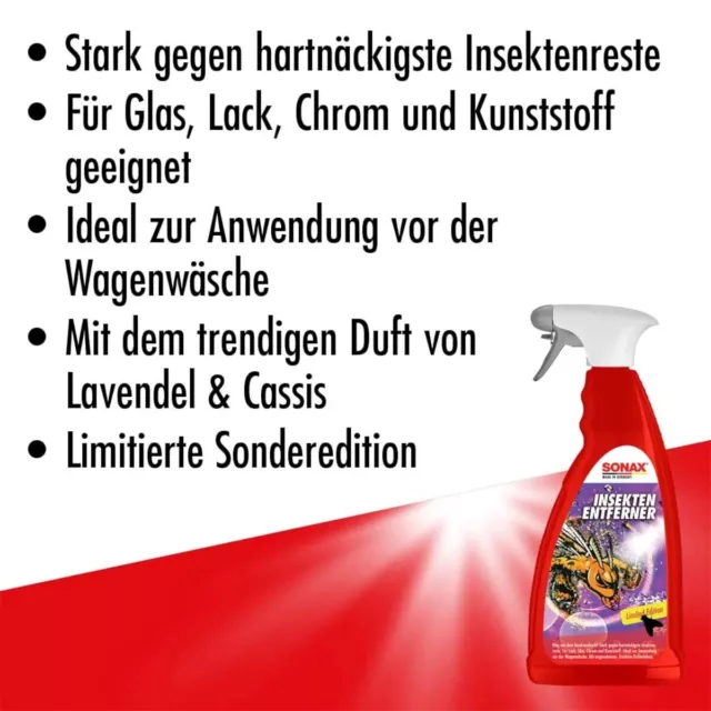 Insektenentefrner Sonax Insectes Dissolvant Edition Limitée 1 Litre 3