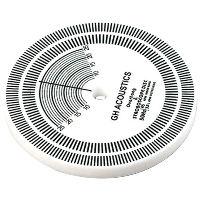 VINYL RECORD SPEED Tester Record Calibration and Rotational Speed